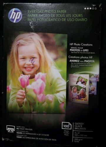 HP Photo Paper (Everyday photopaper) 100 Sheets 4x6 Glossy CR759A