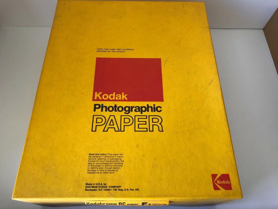Vintage Kodak Photographic Polycontrast  RC Paper 8 x 10in - 250 Sheets