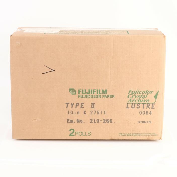 :Fujifilm Fujicolor Paper Crystal Archive Type II Luster 10