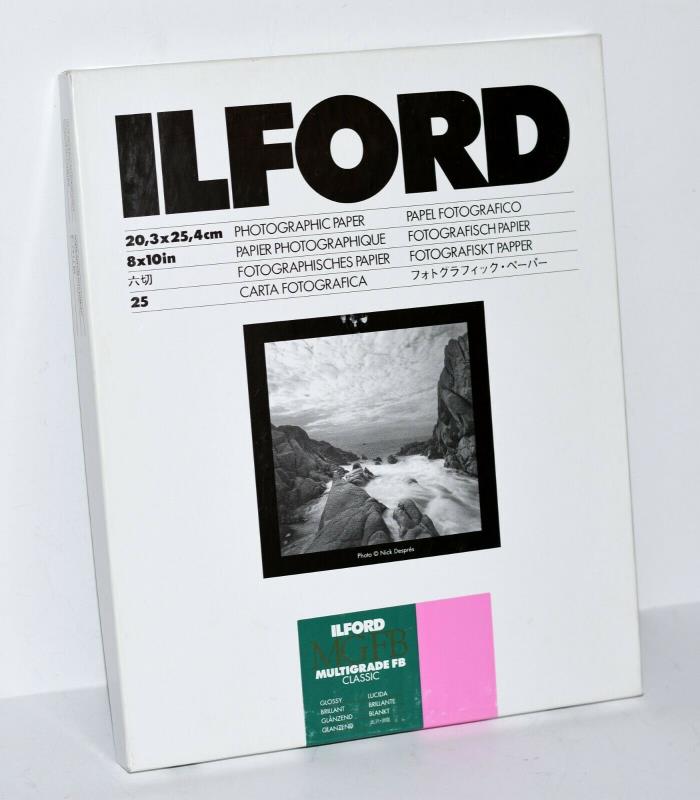 NEW Ilford MGFB Multigrade FB Classic Glossy Paper 8