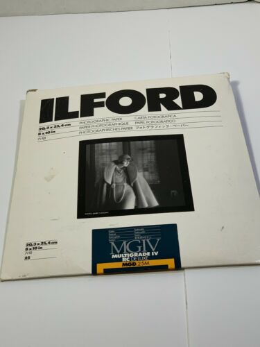 Ilford Multigrade IV RC Deluxe Satin Photographic Paper Resin Coated 13 Count!