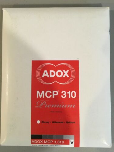 ADOX MCP 310. Glossy B&W RC Paper 25 Sheets 8 X 10 Sealed Lot Of 2