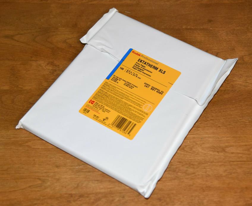 KODAK Ektatherm XLS 8.5 x 11 in. 100 sheets Printer Paper CAT 861 4364 Sealed!