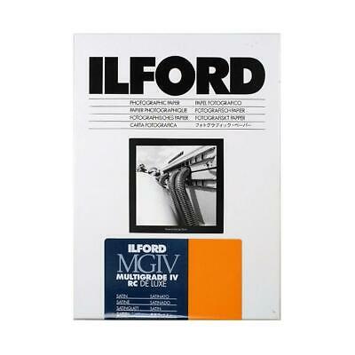 Ilford IV RC Deluxe Resin B/W Paper 5x7in, 100, Satin #1771912