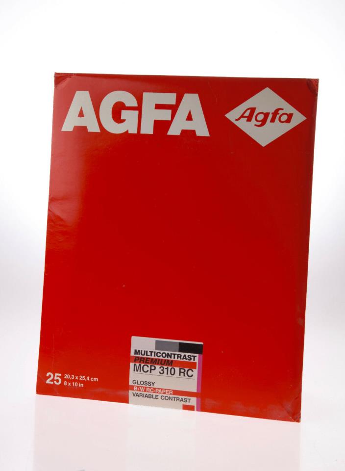 Agfa Multi Contrast Premium Glossy 8x10 MCP 310 RC Photogtaphic Paper