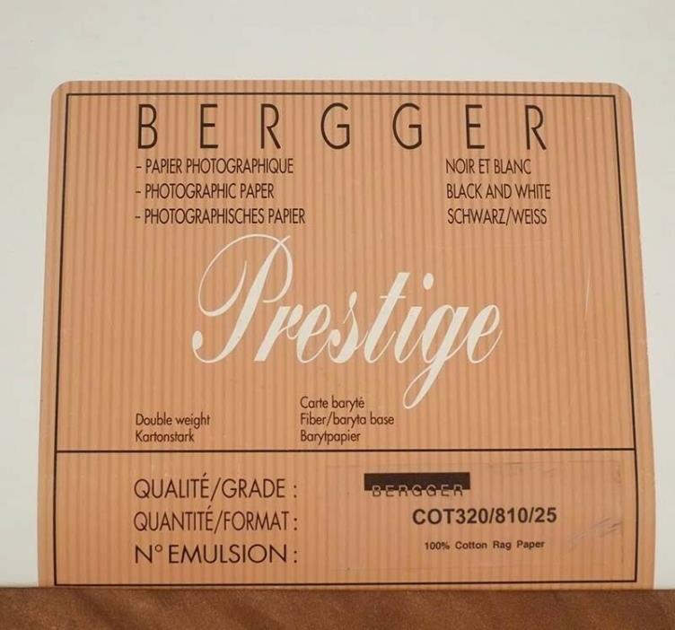 Bergger COT 320 8x10 25 sheets nos