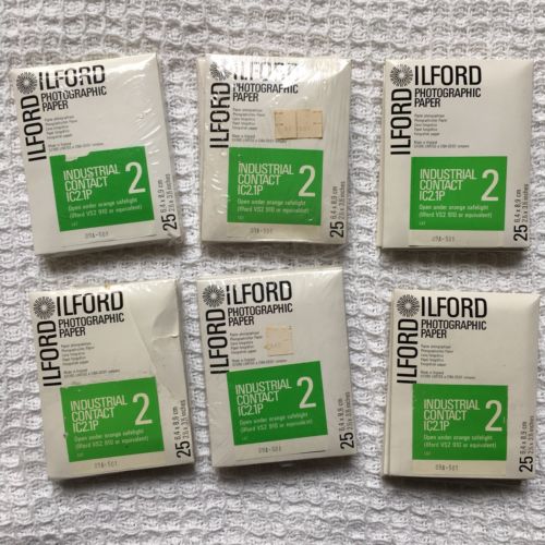 Ilford Photographic Paper Industrial Contact IC2.1P 2.5 X 3.5”