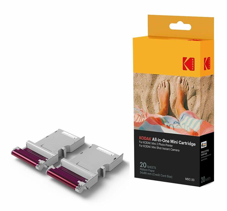 Kodak Mini 2 Photo Printer Cartridge MC All-in-One Paper & Color Ink - NEW™