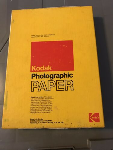 KODAK PHOTOGRAPHIC PAPER F3 100 Sheets  5x7 SHEETS VINTAGE
