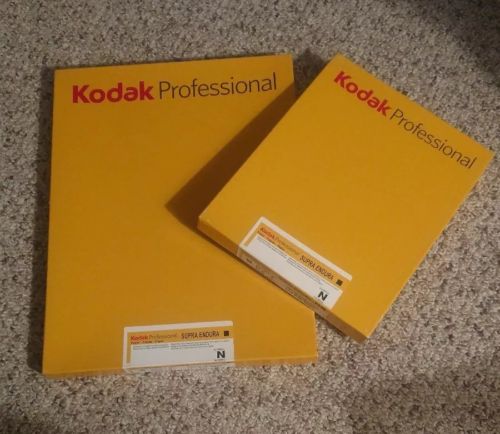 Kodak PAPER Supra Endura N surface 11x14 - 50 sheet box * plus PARTIAL BOX- 8X10