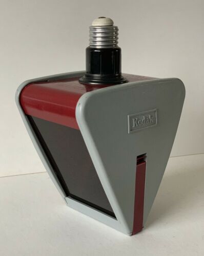 Vintage Kodak 2-Way Safe Lamp Model A Darkroom Lab Film Developing 1A Red Filter
