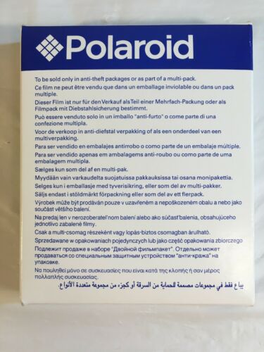 Polaroid Film 600 Sealed Expired 05/08 As Is, 1 Box of 10 exposures