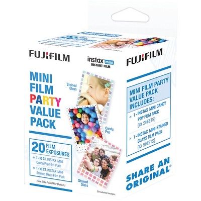 FUJIFILM(R) 600017170 Fujifilm(R) Instax(R) Mini Film Pack (Party Value Pack)