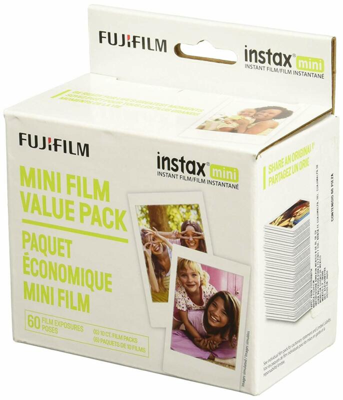 Fujifilm Instax Mini Instant Film Value Pack - (3 Twin Packs, 60 Total Pictures)