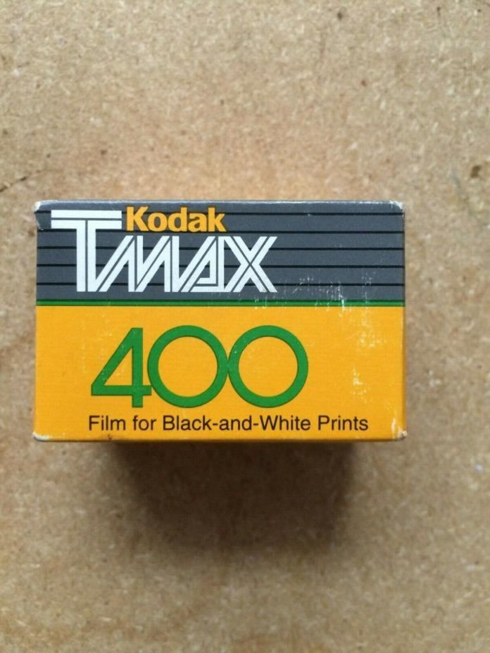 Kodak TMax TMX 400 Professional 135 24 exp black & white 35mm film expired 1996