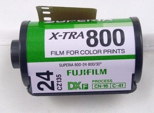Fujifilm Superia X-TRA 800 - Color print film 35mm 24 exposures