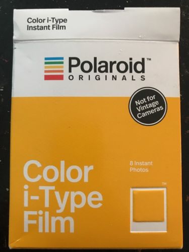 Polaroid Originals Instant Film 8 Sheets Color i-Type New Opened ~dq