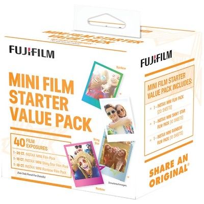 FUJIFILM(R) 600017191 Fujifilm(R) Instax(R) Mini Film Pack (Starter Value Pack)