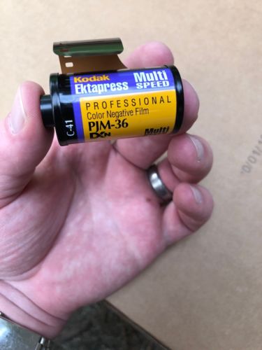 Kodak Professional Ektapress Multispeed PJM 36 Color Negative Film 35mm Rare