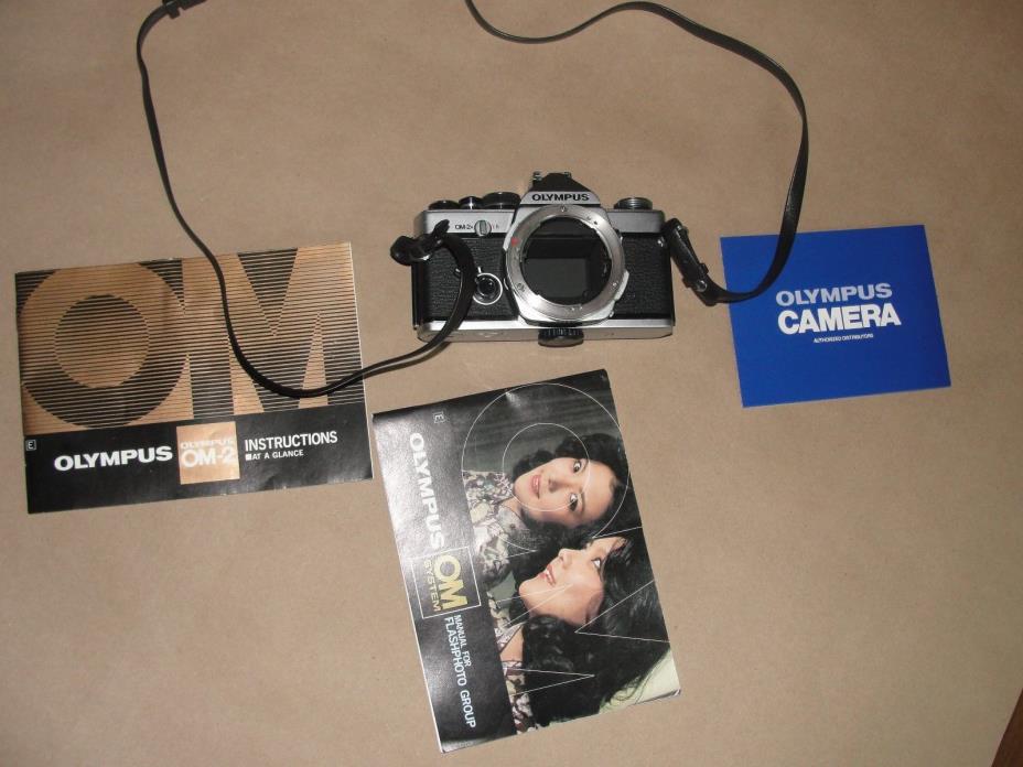 Olympus OM-2 35mm SLR Film Camera with OM system RECORDATA back3