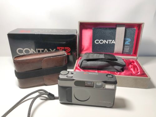 Contax T2 Titanium Black 35mm Point & Shoot Film Camera (Pennsylvania)