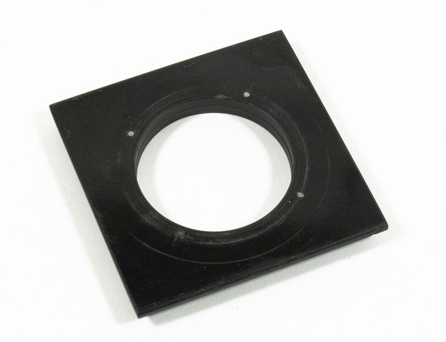 Graflex 2x3 2¼x3¼ Miniature Speed Graphic Lens Board - 38mm Opening
