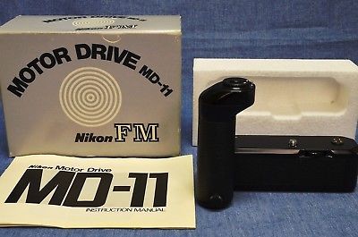 Mint in Box Nikon MD-11 Motor-Drive f/FM & FE 35mm-FITS FM2 FE2 FA FM3 AS WELL!