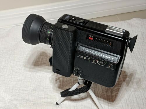 Canon S8 Film Camera Af 514 XL-S Sound Super 8 Cine-Film Autofocus w/accessories