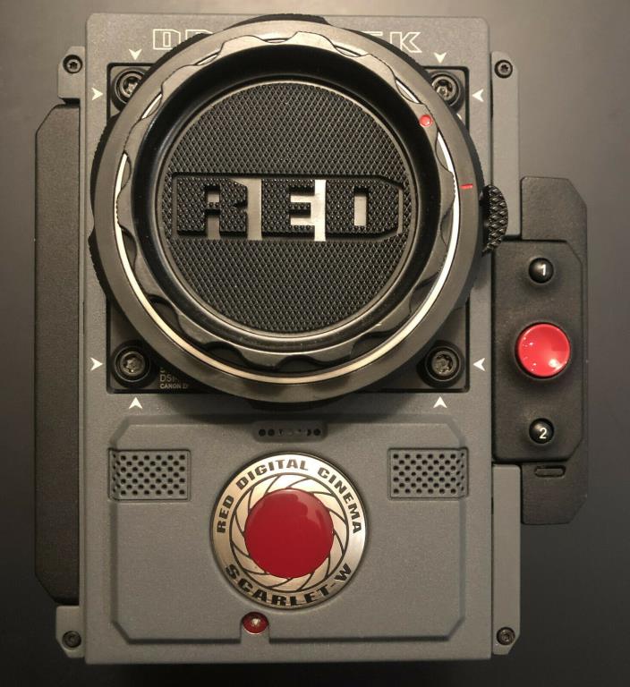 RED SCARLET-W 5K + Canon EF Mount + Low Hours + Skin & Standard OLPF