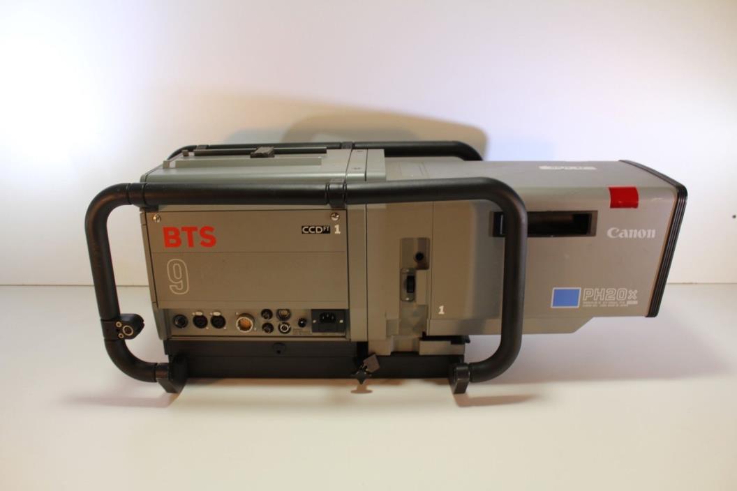 CCD Camera, Phillips BTS9, Canon PH20X Studio Camera