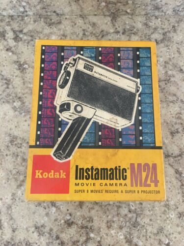 Kodak Instamatic Movie Outfit M24 PARTS ONLY UNTESTED Vintage Film Guide Super 8