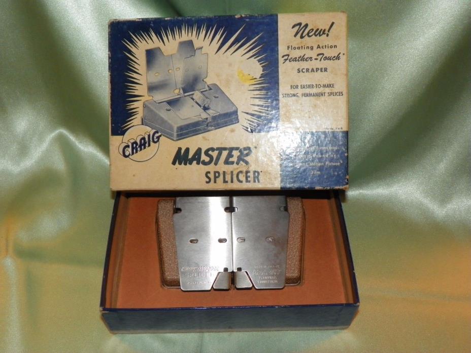 Vintage Craig Master Splicer, In Box, No Instructions, Model S-3, Kalart, USA
