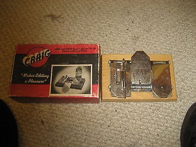 VINTAGE CRAIG 8MM/16MM SENIOR SPLICER WITH BOX/GOOD CONDITION