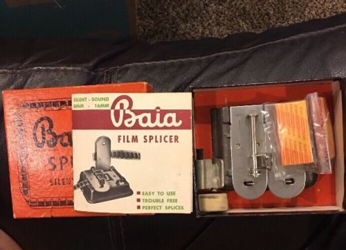 Vintage Baia  Film Splicer Silent or Sound 8mm or 16mm