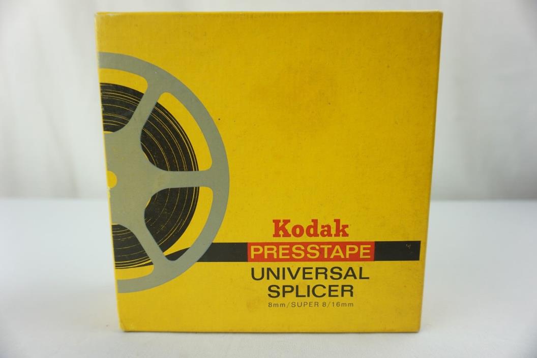 Kodak D550 Presstape Universal Film Splicer For 8mm, Super 8, & 16MM