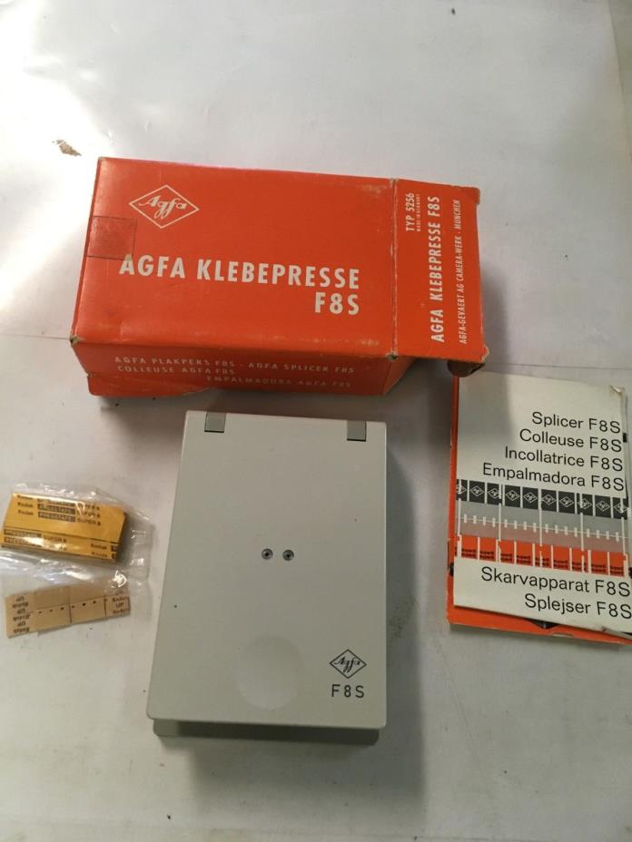 Agfa Klebepresse Super 8 Splicer