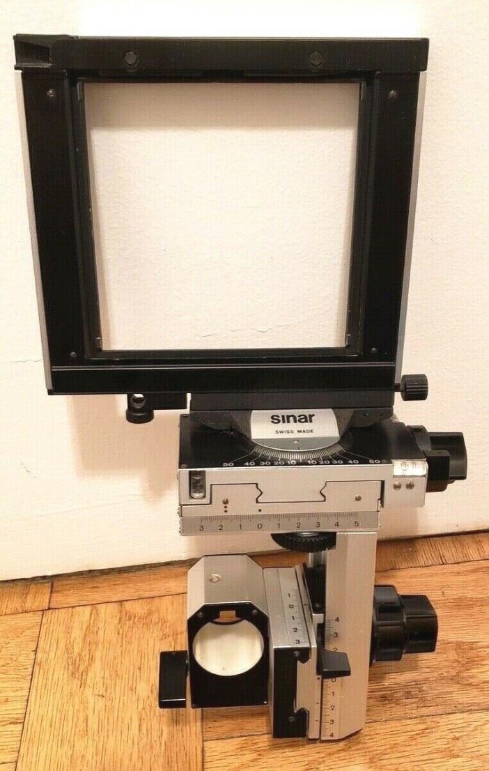 SINAR CAMERA 4x5 REAR P STANDARD with FRAME - NEAR MINT CONDITION the one to buy