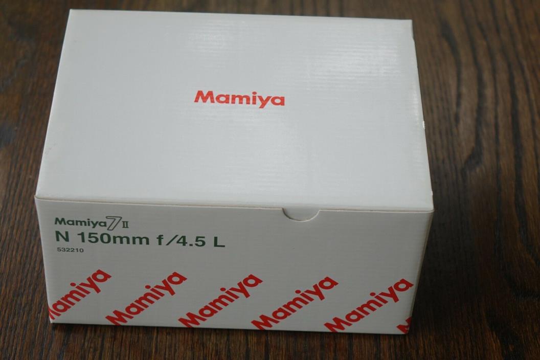 New Mamiya 7 II 150mm lens, the best for Fujifilm GFX50S/Sony A7R III II A7