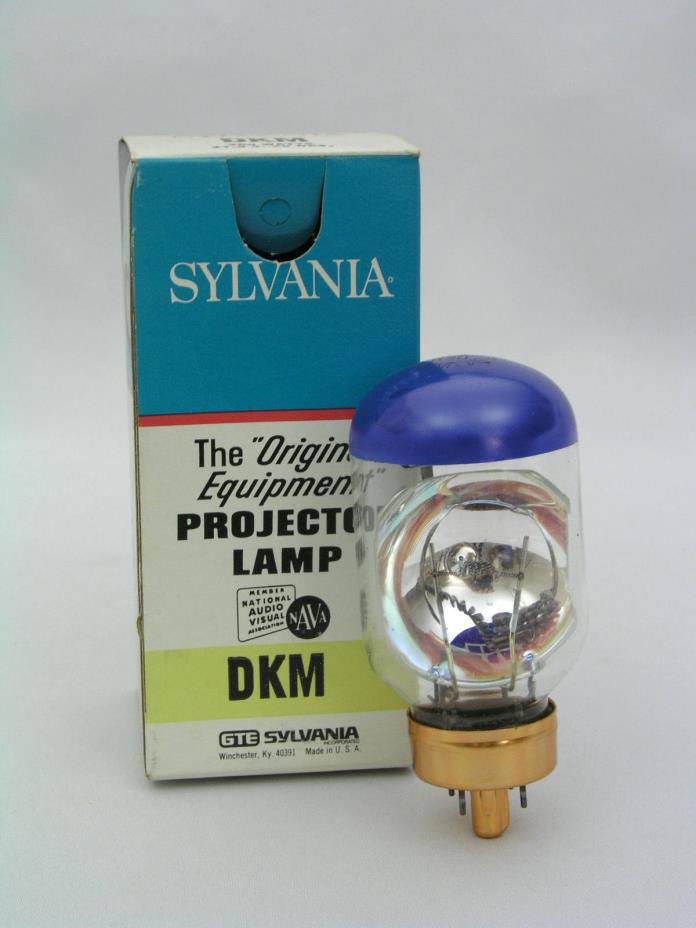(2) SYLVANIA DKM BLUE TOP PROJECTOR LAMPS - 250W 21.5V  NEW OLD STOCK - 25 HRS