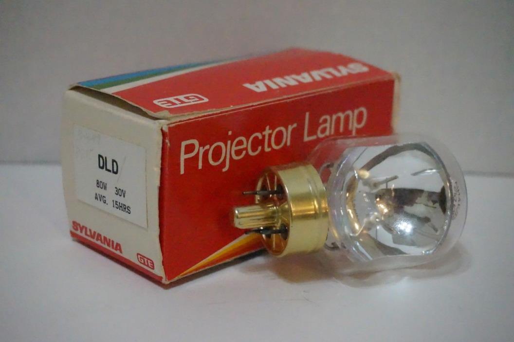 NOS NEW OLD STOCK DLD (DFZ) Projector Projection Lamp Bulb 80W 30V SYLVANIA