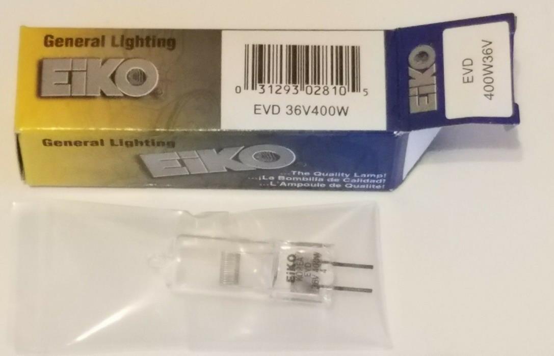 New Eiko EVD 36V 400W AV/Photo Lamp NOS Projector Bulb Projection
