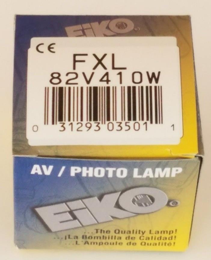 New Eiko FXL 82V 410W Projection Bulb AV/Photo Lamp NOS