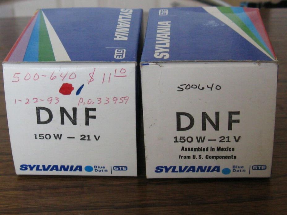 2 - Sylvania DNF Projector Projection Lamp Bulb 21V 150W