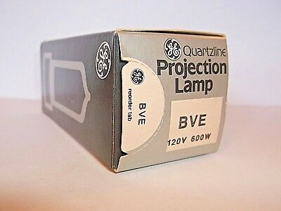 General Electric Quartzline BVE Projection Lamp  (New but old stock)