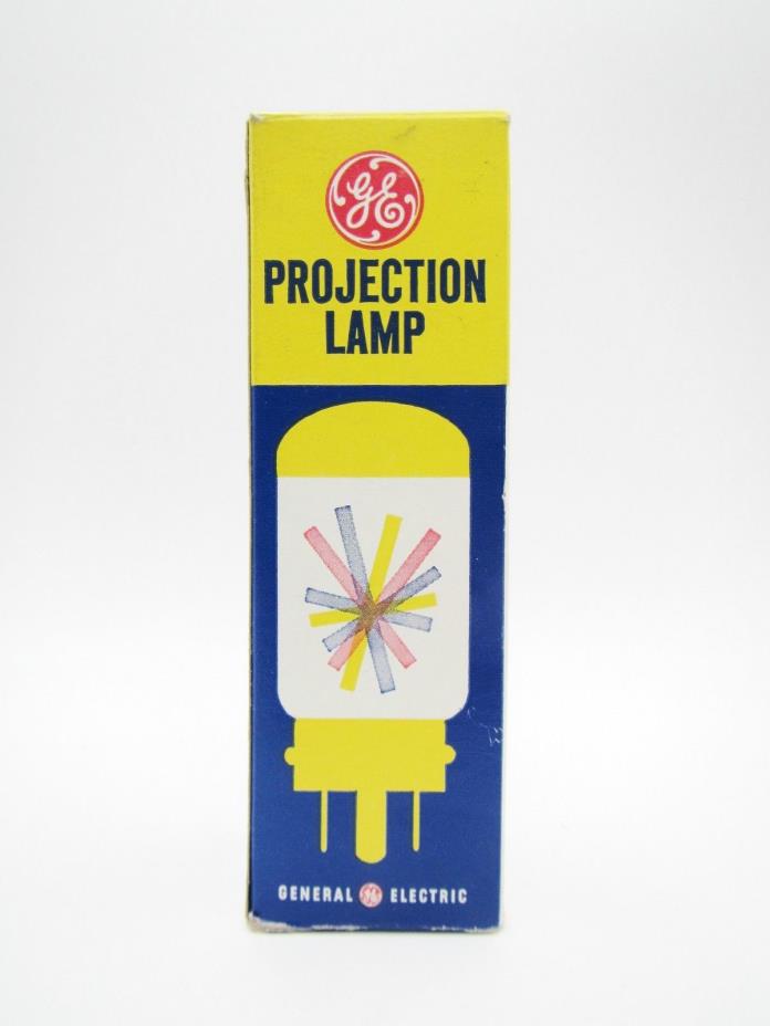 Vintage NOS GE DAB Projector Projection Lamp Bulb 120V 500W 16mm Bolex
