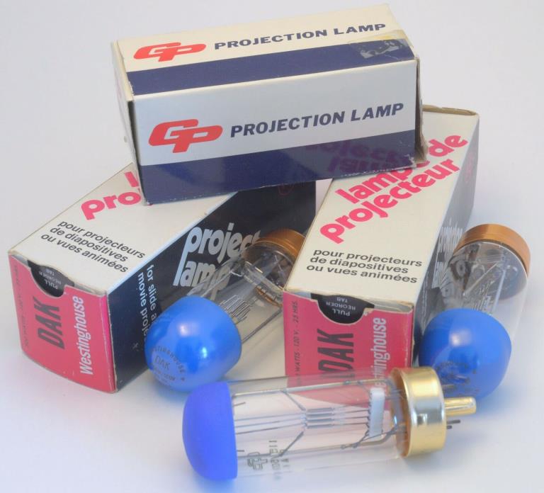 DAK Projector Bulbs NOS Westinghouse GP