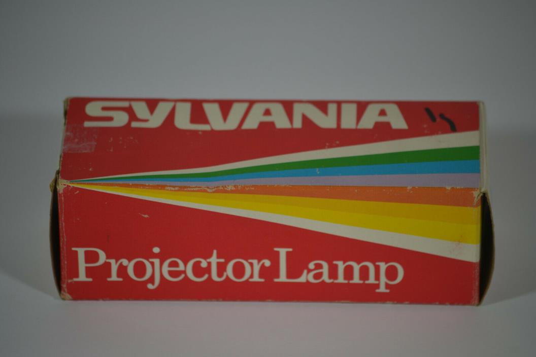 SYLVANIA / GTE Lamp Projector Bulb Blue Top DEK-DFW 500W - 120V NEW OLD STOCK
