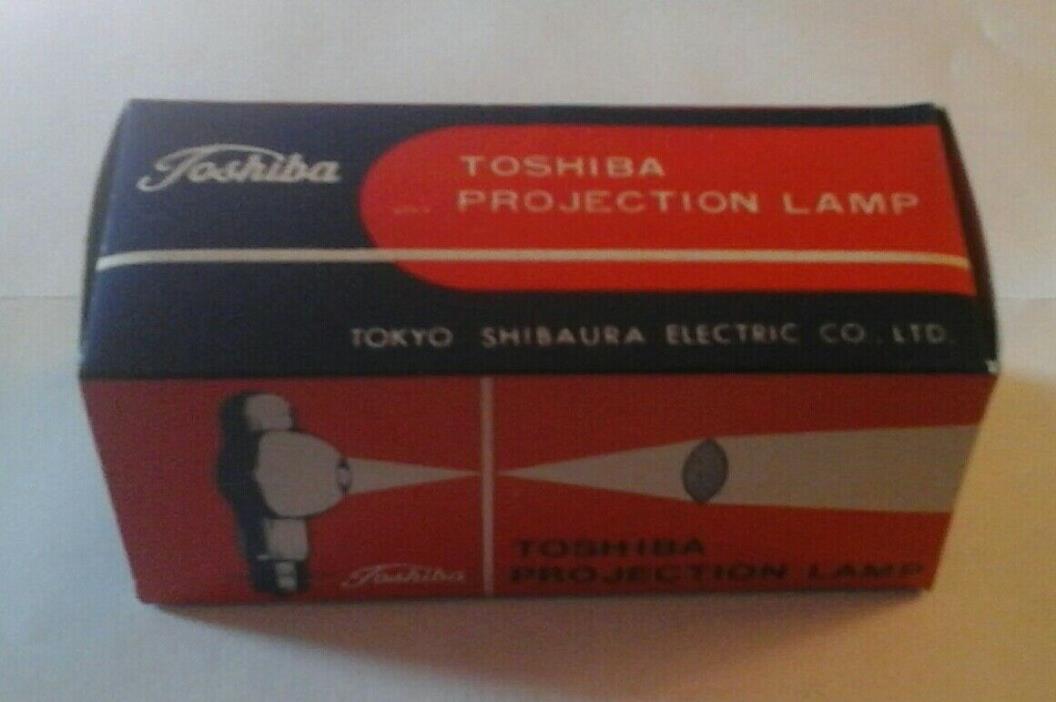 Toshiba 8V 50W CXL / CXR Projection Lamp, Brand New Old Stock