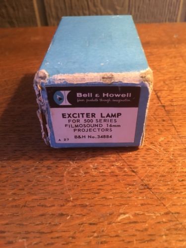 Bell & Howell Exciter Lamp For 500 Series Filmosounds 16mm projerts 14 V #34884
