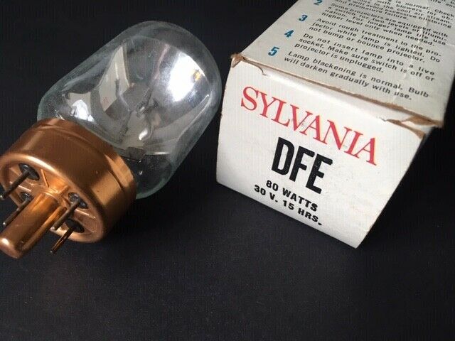 SYLVANIA Projector Lamp DFE 80 Watt 30 Volt - In Box - Looks New